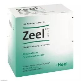 ZEEL ampolas comp.N, 100 unidades