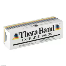 THERA BAND Faixa de exercício 5,5 m vermelho médio forte, 1 peça