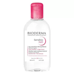 BIODERMA Solução de limpeza Sensibio H2O, 250 ml