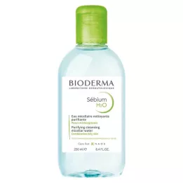 BIODERMA Solução de limpeza Sebium H2O, 250 ml