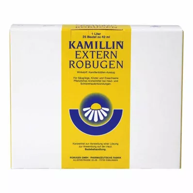 KAMILLIN Solução externa de Robugen, 25X40 ml KAMILLIN Solução externa de Robugen, 25X40 ml