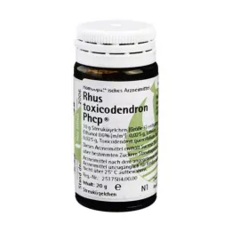 RHUS TOXICODENDRON PHCP Glóbulos, 20 g