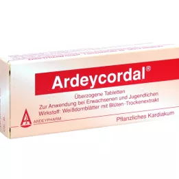 ARDEYCORDAL comprimidos revestidos, 20 unidades