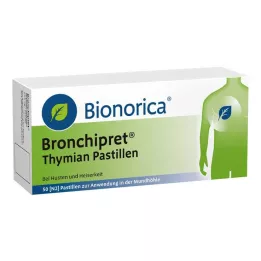 BRONCHIPRET Pastilhas de Tomilho, 50 unidades