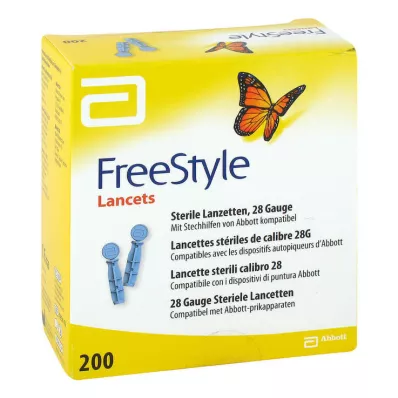 FREESTYLE Lancetas, 200 unidades