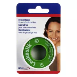 LEUKOSILK Cartão blister 1,25 cm x 5 m, 1 unidade