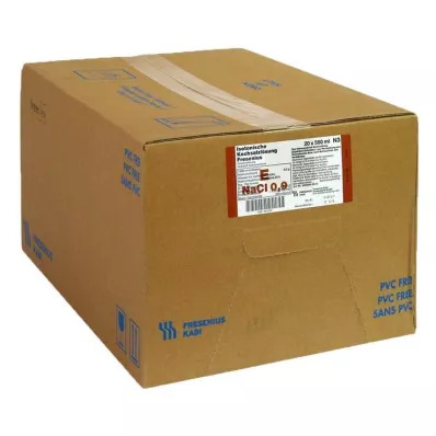 ISOTONISCHE Solução salina Fresenius freeflex, 20X500 ml ISOTONISCHE Solução salina Fresenius freeflex, 20X500 ml