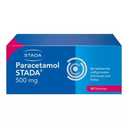 PARACETAMOL STADA Comprimidos de 500 mg, 20 unidades