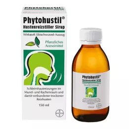 PHYTOHUSTIL xarope de estímulos de tosse, 150 ml