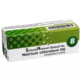 SCHUCKMINERAL Glóbulos 8 clorato de sódio D6, 7,5 g