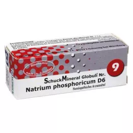 SCHUCKMINERAL Glóbulos 9 Natrum fosforicum D6, 7,5 g