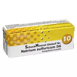 SCHUCKMINERAL Glóbulos 10 sulfúrico de sódio D6, 7,5 g