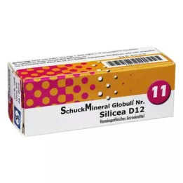 SCHUCKMINERAL Glóbulos 11 Silicea D12, 7,5 g