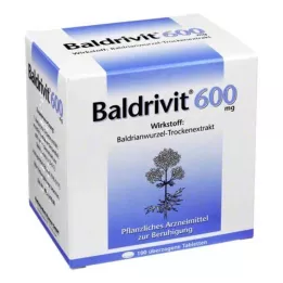 BALDRIVIT Comprimidos revestidos de 600 mg, 100 unidades
