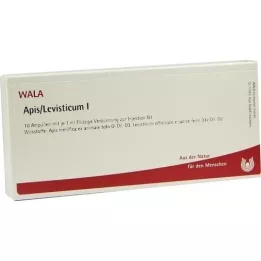 APIS/LEVISTICUM Eu ampoules, 10x1 ml