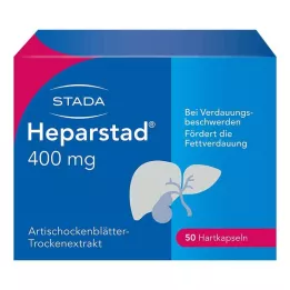 HEPARSTAD Cápsulas de alcachofras, 50 horas