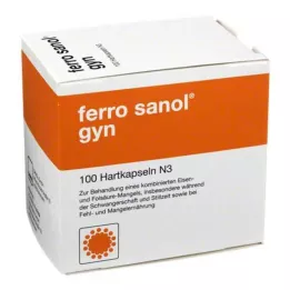 FERRO SANOL Cápsulas duras de ginecologia com pellets revestidos msr., 100 unidades