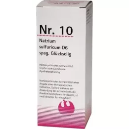 NR.10 Natrum sulfuricum D 6 spag.Glückselig, 100 ml