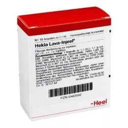 HEKLA LAVA Ampolas Injeel, 10 unidades