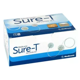 PARADIGM Conjunto de infusão Sure T 8 mm 60 cm, 10 unidades