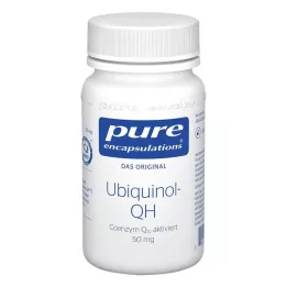 PURE ENCAPSULATIONS Ubiquinol QH cápsulas de 50 mg, 60 unidades