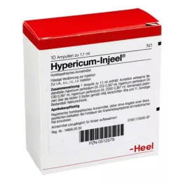 HYPERICUM INJEEL Ampolas, 10 unidades