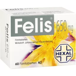 FELIS Comprimidos revestidos por película de 650 mg, 60 unidades