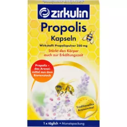 ZIRKULIN Cápsulas de própolis, 30 unid