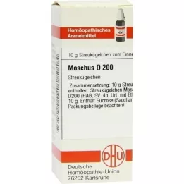 MOSCHUS D 200 glóbulos, 10 g