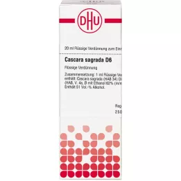 CASCARA SAGRADA Diluição D 6, 20 ml