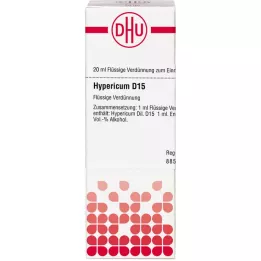 HYPERICUM Diluição D 15, 20 ml