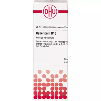 HYPERICUM Diluição D 15, 20 ml