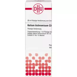 KALIUM BICHROMICUM Diluição C3, 20 ml