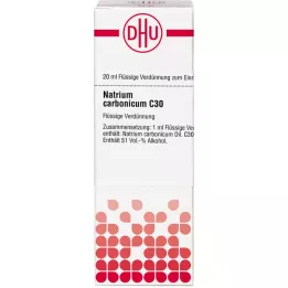 NATRIUM CARBONICUM Diluição C 30, 20 ml