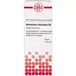 AMMONIUM CHLORATUM Diluição D4, 50 ml
