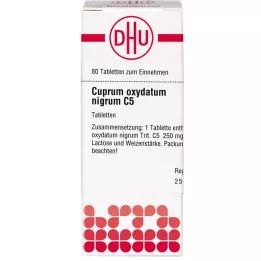 CUPRUM OXYDATUM nigrum C 5 comprimidos, 80 unid