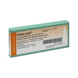 PANALGAN Ampolas, 10 unidades