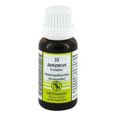 JUNIPERUS KOMPLEX Diluição No.33, 20 ml JUNIPERUS KOMPLEX Diluição No.33, 20 ml