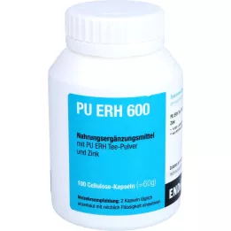 PU ERH 600 cápsulas, 100 unidades
