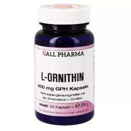 L-ORNITHIN cápsulas de 400 mg, 60 unidades