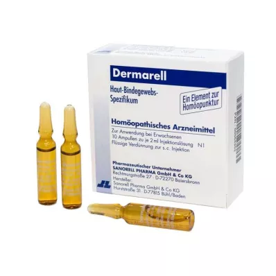 DERMARELL Ampolas, 10X2 ml