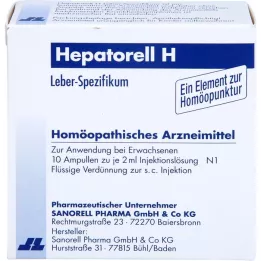 HEPATORELL Ampolas H, 10X2 ml