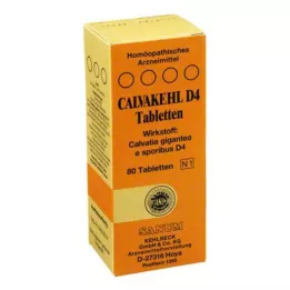 CALVAKEHL D 4 comprimidos, 80 unidades