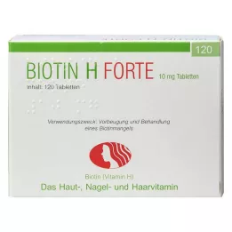BIOTIN Comprimidos H forte, 120 unidades