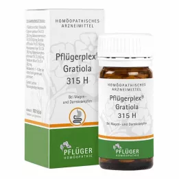 PFLÜGERPLEX Comprimidos de Gratiola 315 H, 100 unidades