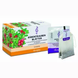 BÄRENTRAUBENBLÄTTER Sacos filtrantes, 20X3 g