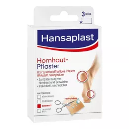 HANSAPLAST Gesso para calos, 3 peças