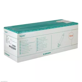 INJEKT Seringa individual de 10 ml LL centrada PVC-livre, 100X10 ml