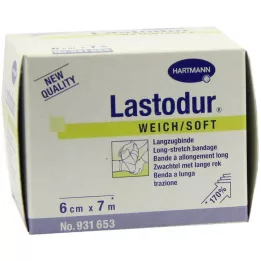LASTODUR Bandagem macia 6 cmx7 m, 1 peça