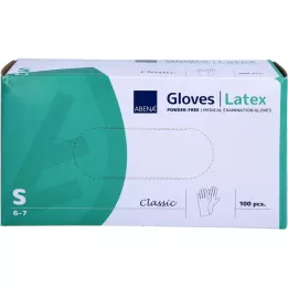 HANDSCHUHE Látex sem pó pequeno 4387, 100 unid